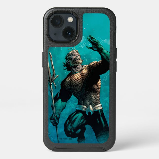 Justice League #10 Aquaman Drowned Earth Variant Otterbox iPhone Case (Back)