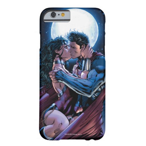 Justice League 12 Wonder Woman  Superman Kiss Barely There iPhone 6 Case