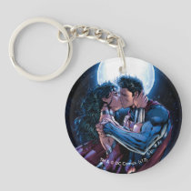 Justice League #12 Wonder Woman & Superman Kiss Keychain