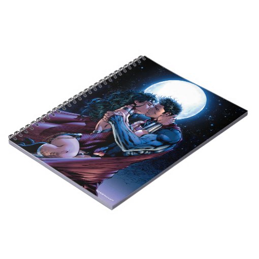 Justice League 12 Wonder Woman Superman Kiss Notebook Zazzle