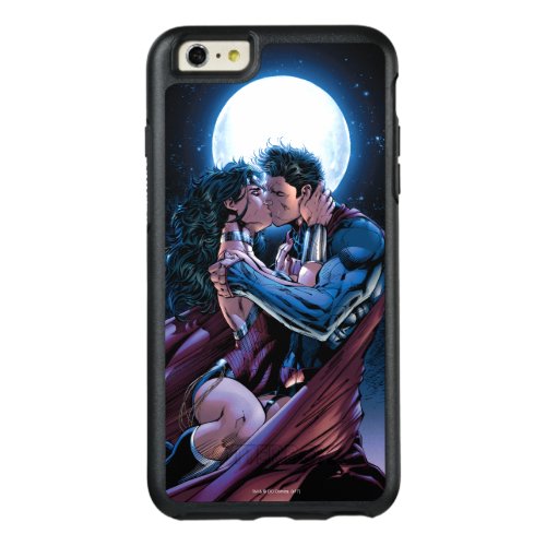 Justice League 12 Wonder Woman  Superman Kiss OtterBox iPhone 66s Plus Case
