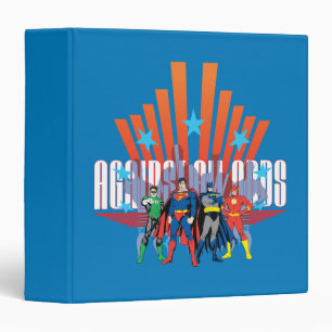 Justice League "Against All Odds" Binder
