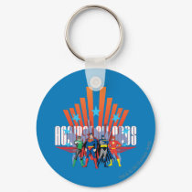 Justice League "Against All Odds" Keychain