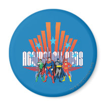Justice League "Against All Odds" Magnet