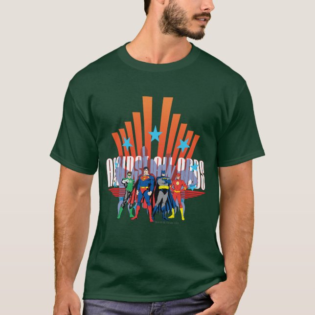 Justice League "Against All Odds" T-Shirt (Front)
