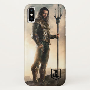 Justice League Aquaman On Battlefield iPhone X Case