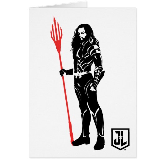 Justice League | Aquaman Pose Noir Pop Art (Front)