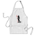 Justice League | Aquaman Pose Noir Pop Art Adult Apron