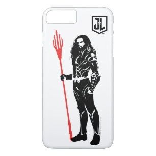 Justice League Aquaman Pose Noir Pop Art iPhone 8 Plus/7 Plus Case