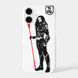 Justice League Aquaman Pose Noir Pop Art iPhone 17 Case