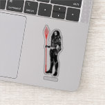 Justice League | Aquaman Pose Noir Pop Art Sticker