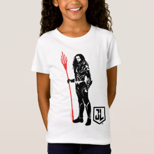 Justice League Aquaman Pose Noir Pop Art T-Shirt