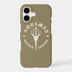 Justice League Aquaman Retro Trident Emblem iPhone 17 Case
