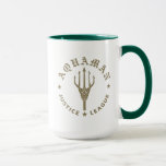 Justice League | Aquaman Retro Trident Emblem Mug