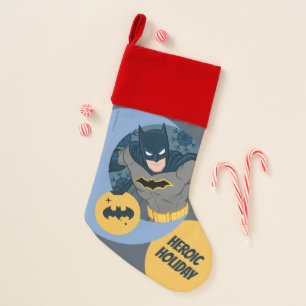 Justice League Batman Holiday Bauble Christmas Stocking