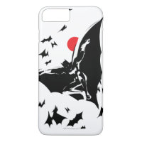 Justice League | Batman in Cloud of Bats Pop Art iPhone 8 Plus/7 Plus Case