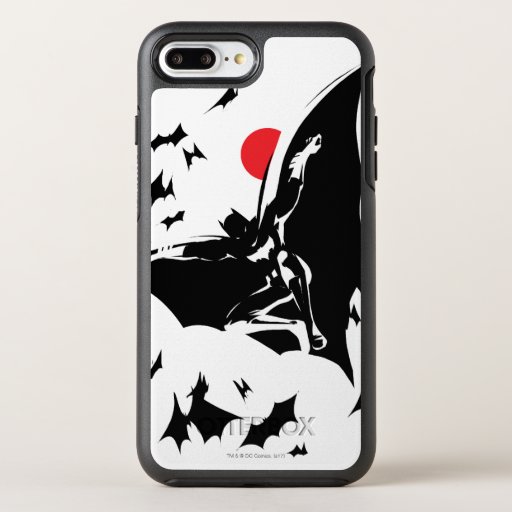 Justice League | Batman in Cloud of Bats Pop Art OtterBox Symmetry iPhone 8 Plus/7 Plus Case