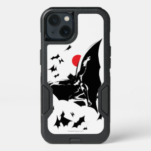 Justice League   Batman in Cloud of Bats Pop Art iPhone 13 Case