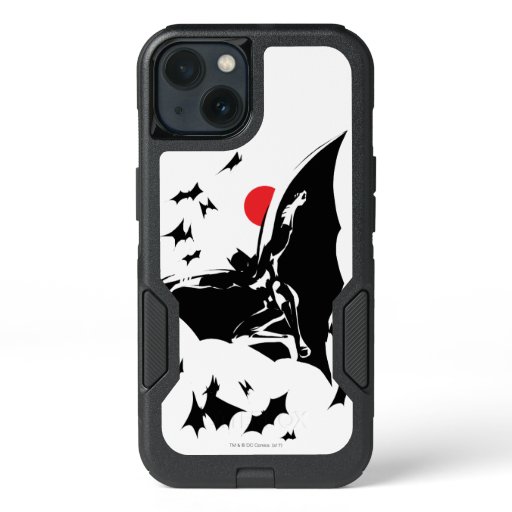 Justice League | Batman in Cloud of Bats Pop Art iPhone 13 Case