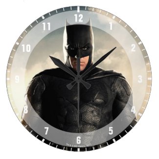 Justice League | Batman On Battlefield Large Clock