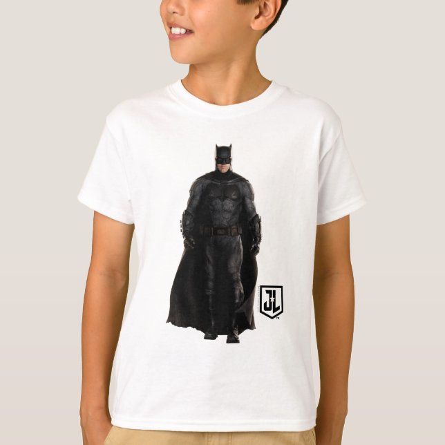 Justice League | Batman On Battlefield T-Shirt (Front)
