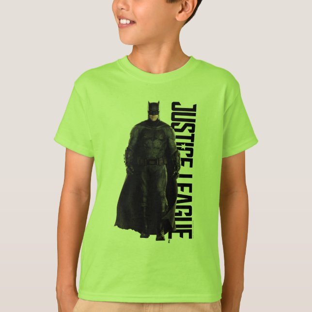 Justice League | Batman On Battlefield T-Shirt (Front)