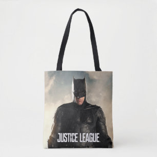 Justice League Batman On Battlefield Tote Bag