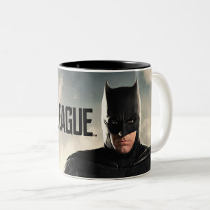 Justice League   Batman On Battlefield Two-Tone Coffee Mug