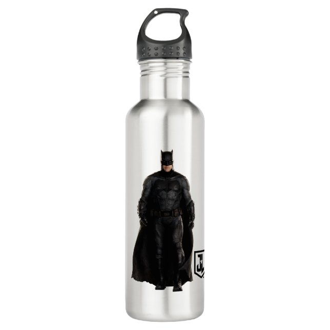 Justice League | Batman On Battlefield Water Bottle (Front)
