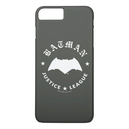 Justice League | Batman Retro Bat Emblem iPhone 8 Plus/7 Plus Case