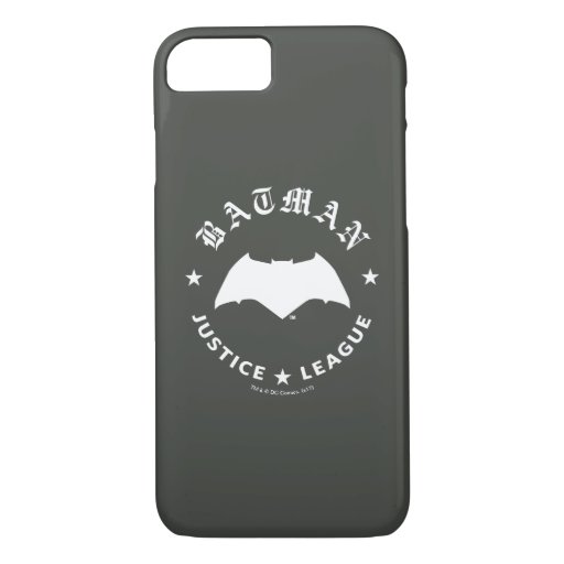 Justice League | Batman Retro Bat Emblem iPhone 8/7 Case