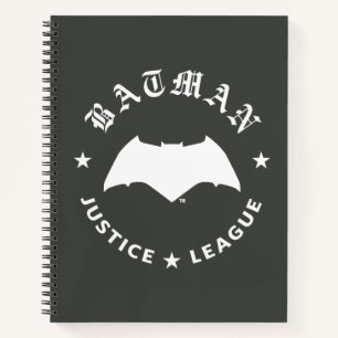 Justice League   Batman Retro Bat Emblem Notebook