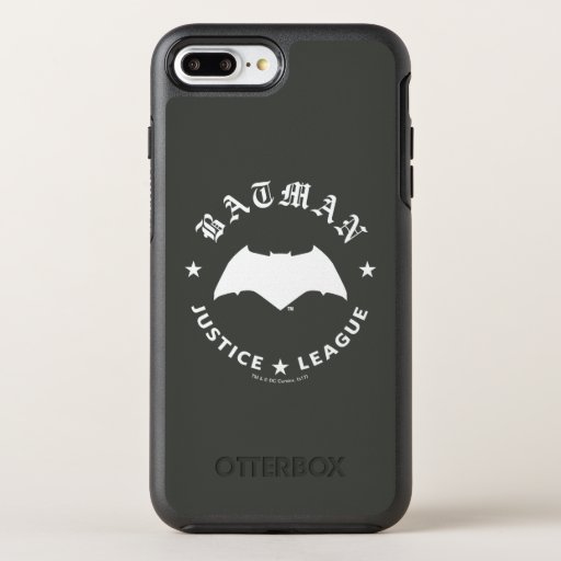 Justice League | Batman Retro Bat Emblem OtterBox Symmetry iPhone 8 Plus/7 Plus Case