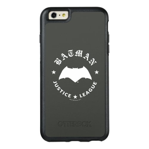 Justice League  Batman Retro Bat Emblem OtterBox iPhone 66s Plus Case