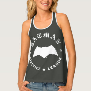 Justice League Batman Retro Bat Emblem Tank Top