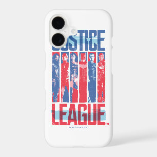 Justice League Blue & Red Group Pop Art iPhone 17 Case