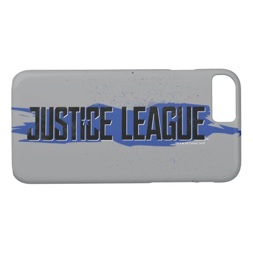 Justice League | Blue Stroke Justice League Logo iPhone 8/7 Case