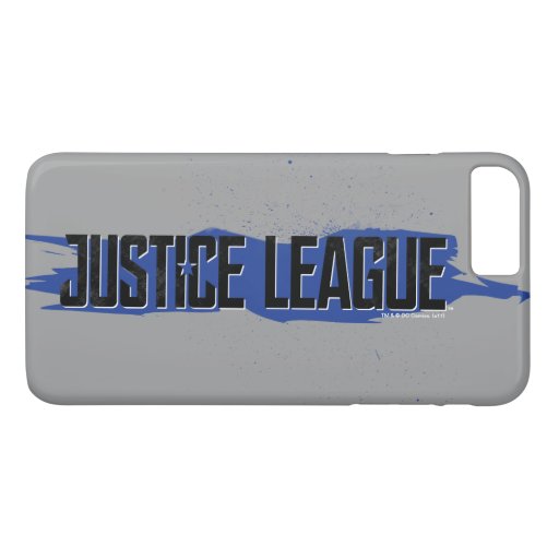 Justice League | Blue Stroke Justice League Logo iPhone 8 Plus/7 Plus Case