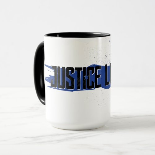 Justice League  Blue Stroke Justice League Logo Mug