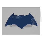 Justice League | Brush & Halftone Batman Symbol (Front Horizontal)
