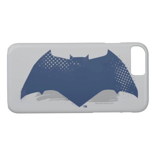 Justice League | Brush & Halftone Batman Symbol iPhone 8/7 Case