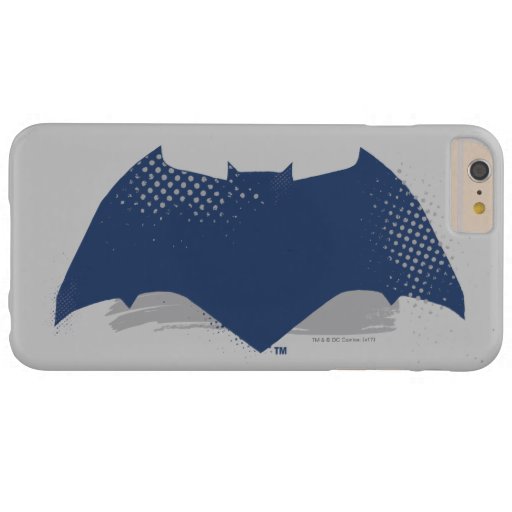 Justice League | Brush & Halftone Batman Symbol Barely There iPhone 6 Plus Case
