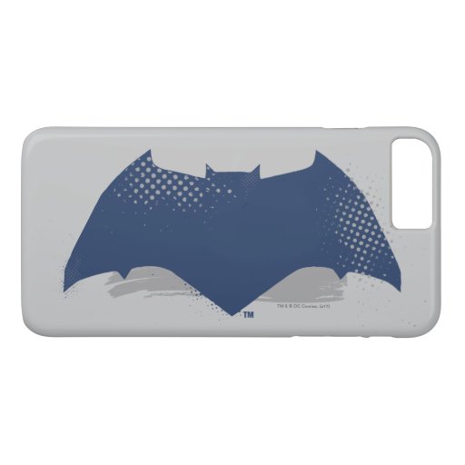 Justice League | Brush & Halftone Batman Symbol iPhone 8 Plus/7 Plus Case