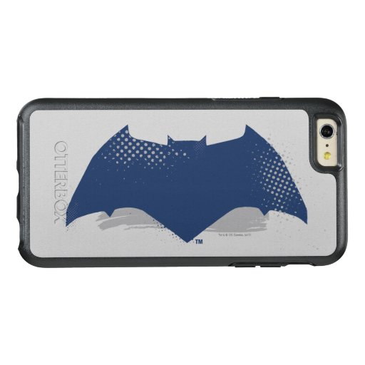 Justice League | Brush & Halftone Batman Symbol OtterBox iPhone 6/6s Plus Case