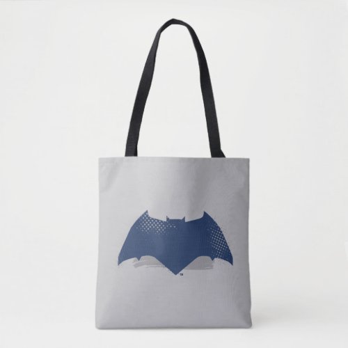 Justice League  Brush  Halftone Batman Symbol Tote Bag