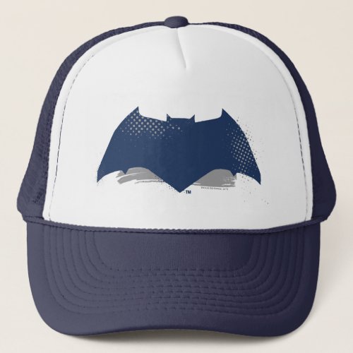 Justice League  Brush  Halftone Batman Symbol Trucker Hat