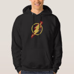 Justice League | Brush &amp; Halftone Flash Symbol Hoodie
