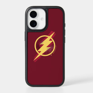 Justice League Brush & Halftone Flash Symbol iPhone 17 Case