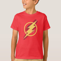 Justice League | Brush & Halftone Flash Symbol