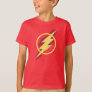 Justice League | Brush & Halftone Flash Symbol T-Shirt